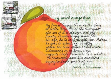 Merve Şeker, "My Sweet Orange Tree" by José Mauro de Vasconcelo